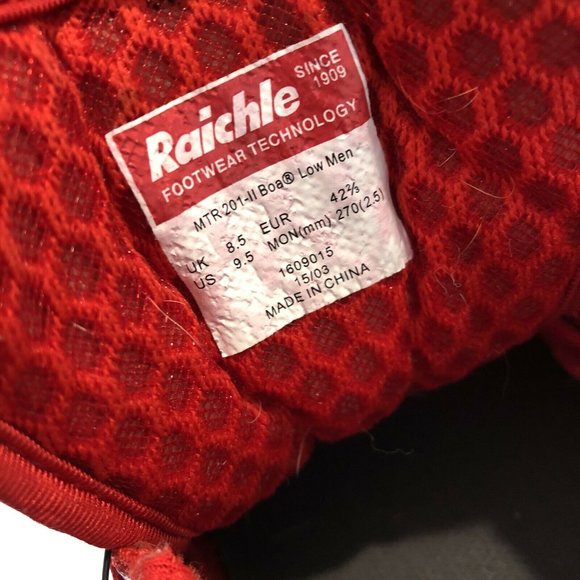 Mammut MTR Boa Low All Terrain Running Shoes Red Men's US 9.5 EUR 42 VGUC $169 - Picture 2 of 10